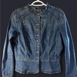 a.n.a Classic Blue Jean Jacket